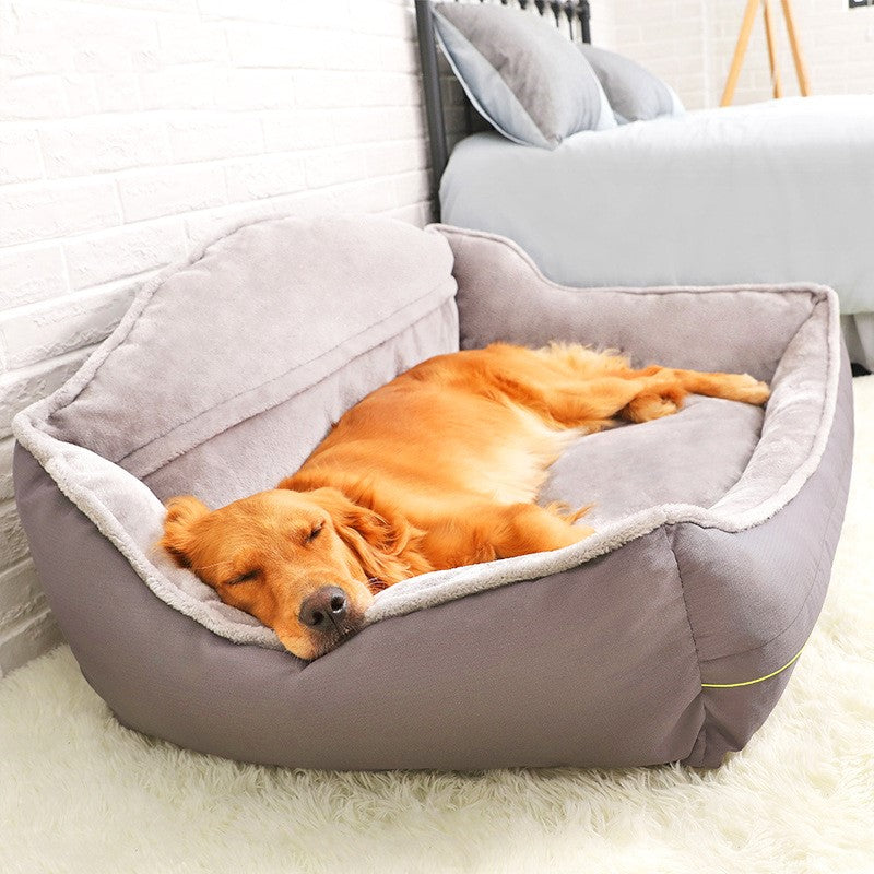 Silver Paws Dog Bed