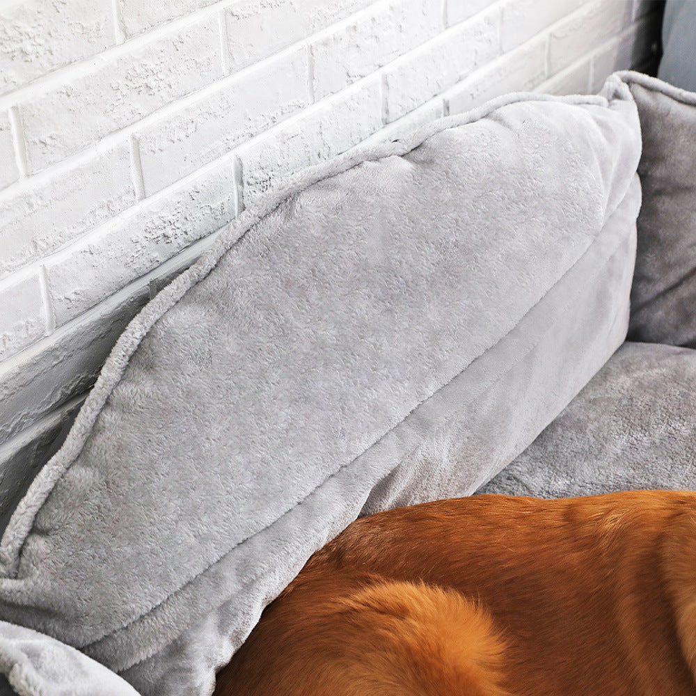 Silver Paws Dog Bed