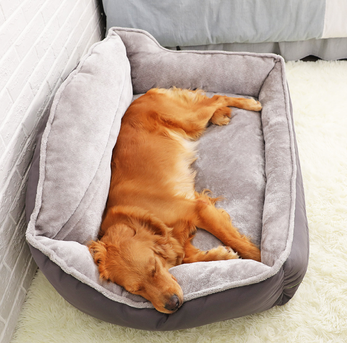 Silver Paws Dog Bed